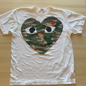 Play Comme Des Garçons short sleeve shirt
